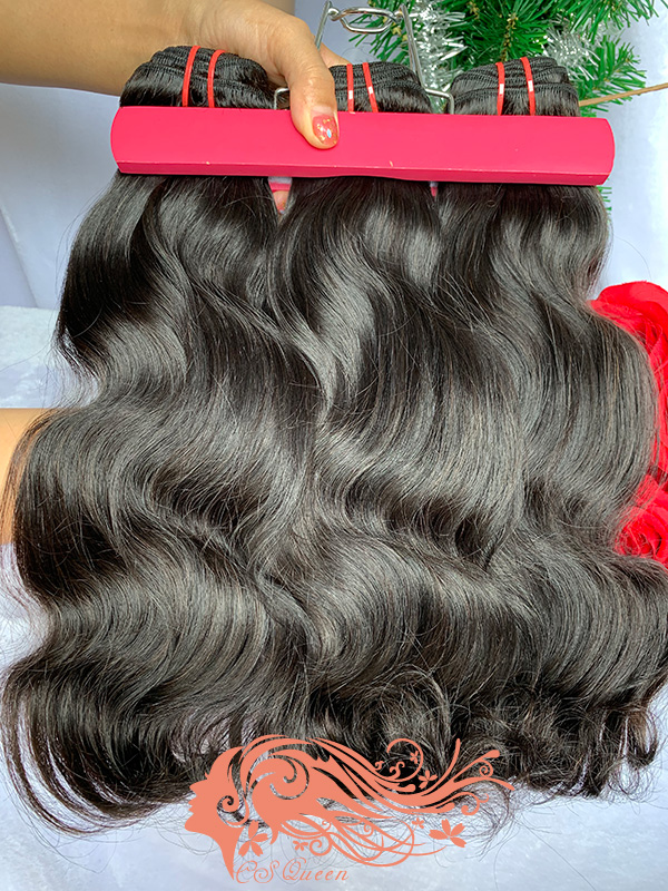 Csqueen Raw Line Wave 12 Bundles Human Hair 100% Unprocessed Human Hair